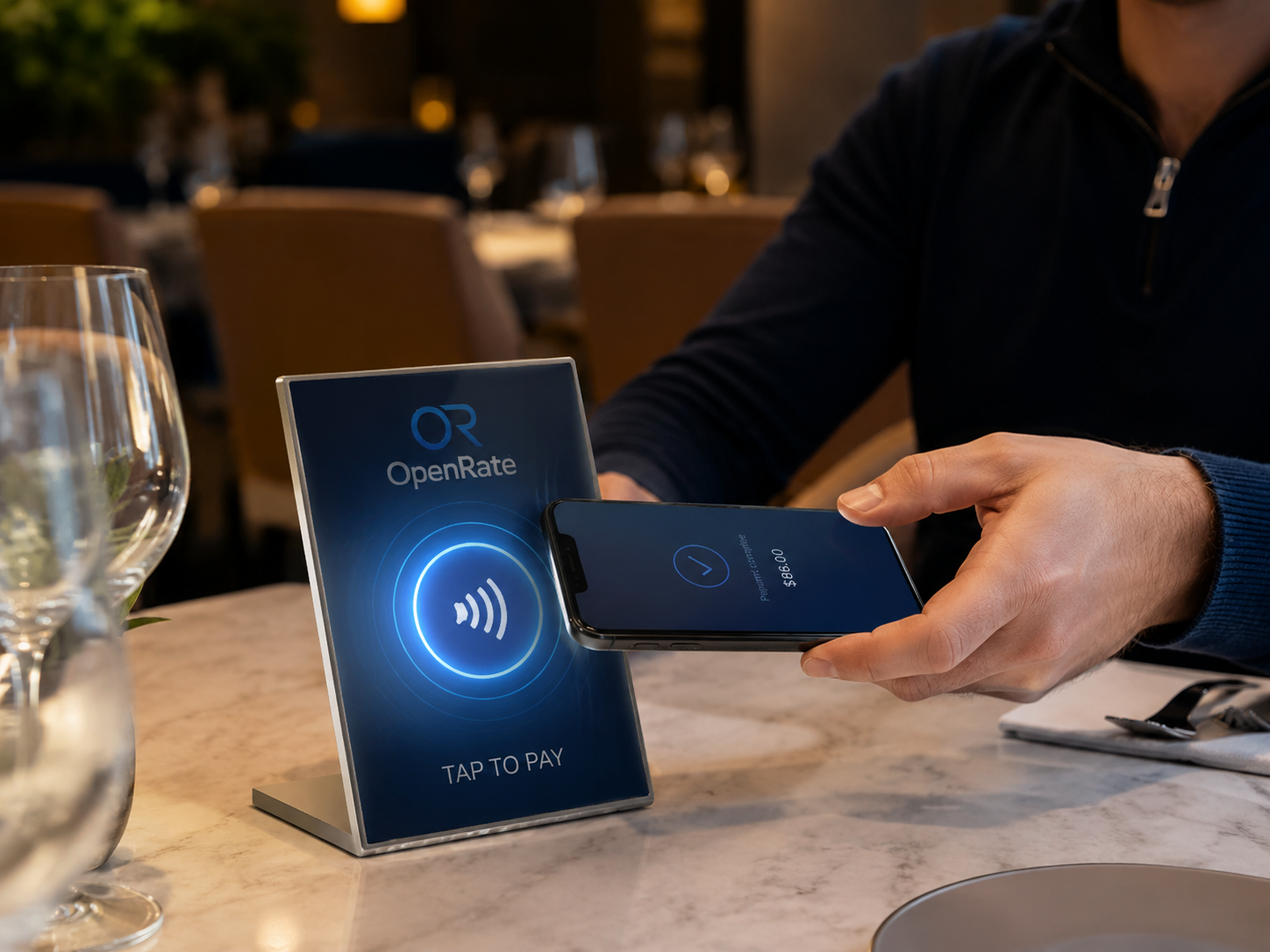 Tap NFC et paiement